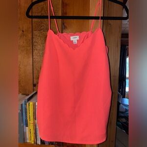 J. Crew orange blouse